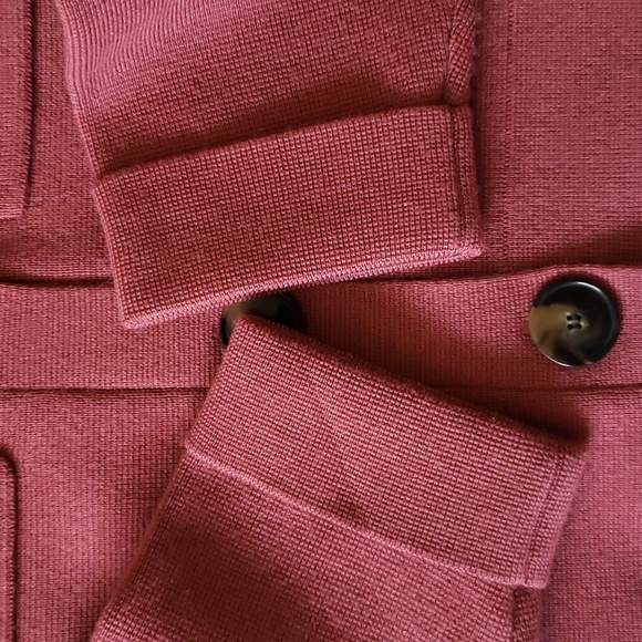 Sezane Betty Cardigan - Rosewood - S - Picture 10 of 13